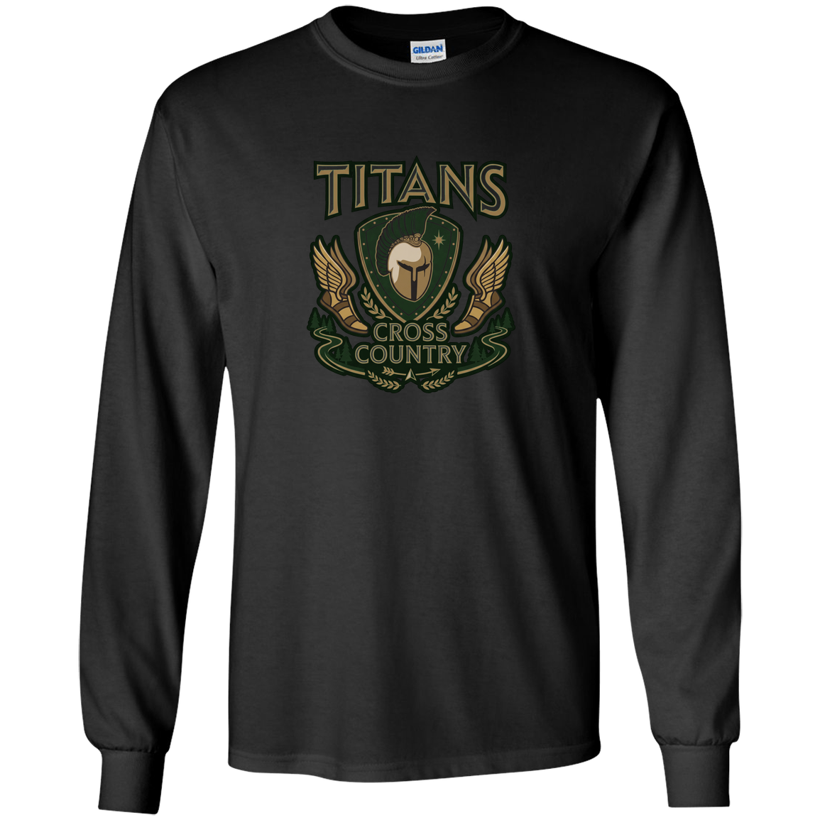 tc-titans-cross-country-insignia-gildan-youth-ls-t-shirt — Black — Front — source sha256 2e42f8611d9a758a5b0729cc491b6950c0046c962b3501a75e727129d4fd056d — Color position 3