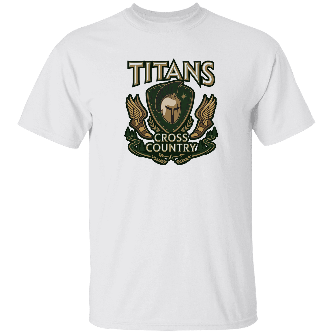 tc-titans-cross-country-insignia-gildan-5-3-oz-t-shirt — White — Front — source sha256 43b15c1464204a8d5cf8ac289ab35d9b6c464af58232769a785be4332852dacf — Color position 3