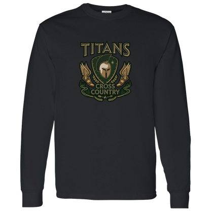 tc-titans-cross-country-insignia-gildan-ls-t-shirt-5-3-oz — Black — Front — source sha256 476fb45434fd7cbe4a6ecf4b2f5ef2d2cca34de9c6fe57d821bdc2141ff455b3 — Color position 4