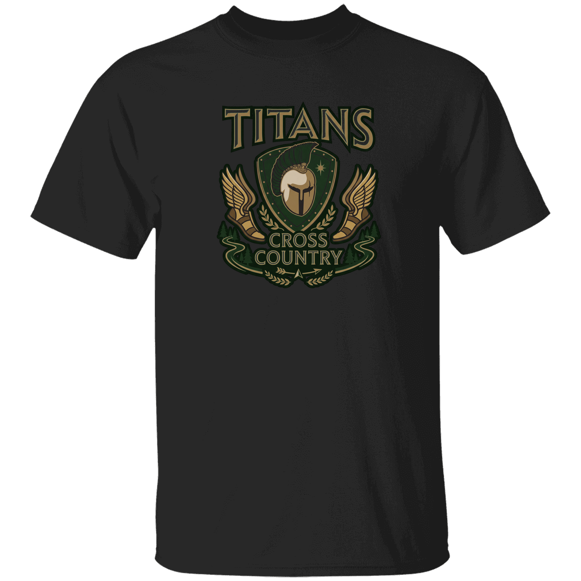 tc-titans-cross-country-insignia-gildan-5-3-oz-t-shirt — Black — Front — source sha256 6080d869aaa0d340353207d27ef81c3aa1dc873cec9f35fc7cd0b82a53929c4f — Color position 5