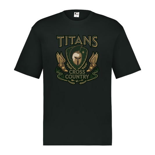 tc-titans-cross-country-insignia-c2-mens-performance-short-sleeve-tee — Black — Front — source sha256 6cbb3f29b10845ffa41f2c29e8ed1deebd1cee6e0e132fab8573e2ab2ae7cdb8 — Color position 1