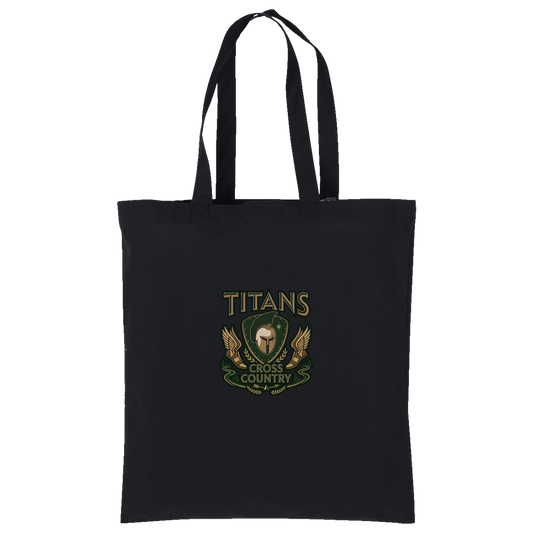 tc-titans-cross-country-insignia-port-authority-core-cotton-tote — Deep Black — Front — source sha256 6d8732c09b30f5fad1914d8ad5cda76cc4e13a32e5140a44b2bf04c109ad0c8a — Color position 1