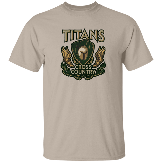 tc-titans-cross-country-insignia-gildan-5-3-oz-t-shirt — Sand — Front — source sha256 aa4ba280c0da58435be7d9aa911d034ef90ae7e862418b2430abf22ed68ea9b1 — Color position 1