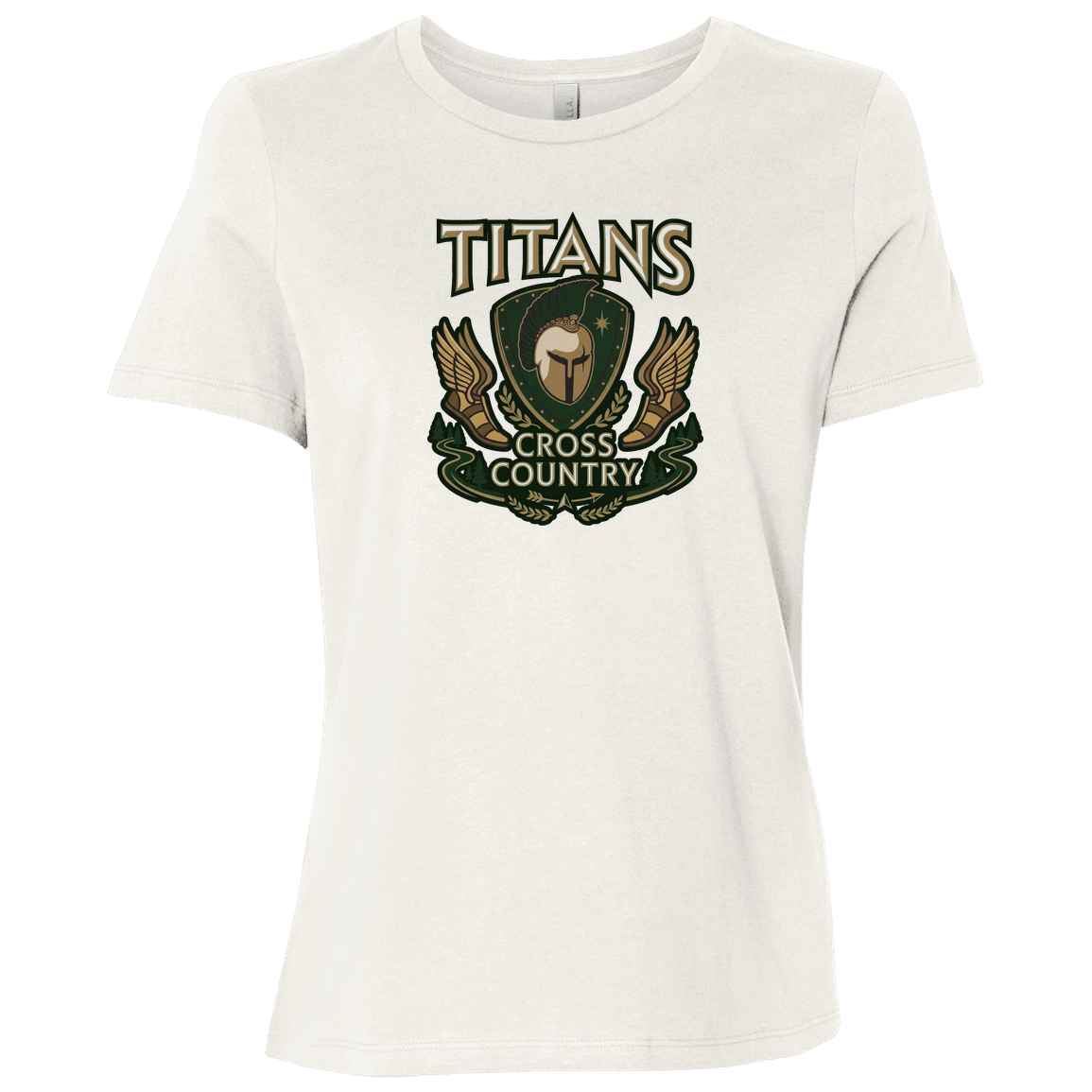 tc-titans-cross-country-insignia-bella-canvas-ladies-relaxed-jersey-short-sleeve-t-shirt — Vintage White — Front — source sha256 b869250986112cea490e3aa1f59335b11c7597c3c171d0083724bc8058e16bb2 — Color position 2