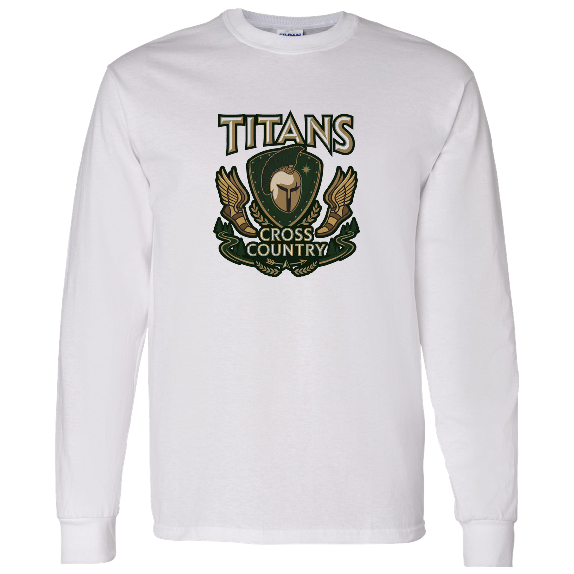 tc-titans-cross-country-insignia-gildan-ls-t-shirt-5-3-oz — White — Front — source sha256 bdc1b34cc27e00d39598b3b2e62d33b0a0e2e1c600ca85e65073cfc65250fa5f — Color position 3
