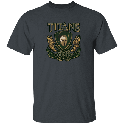 tc-titans-cross-country-insignia-gildan-youth-5-3-oz-100-cotton-t-shirt — Dark Heather — Front — source sha256 ed37b6b4dc6f60bab1a720f629cb1e40cad56d7f39c66de7c39587957480af8d — Color position 4