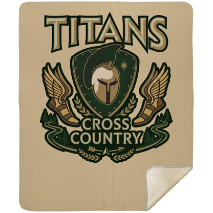 tc-titans-cross-country-insignia-mshm-premium-sherpa-blanket-50x60 — Tan — Front — source sha256 f4ab0fd002f0b8f0703137d35c6cd265453a87a2b8f3b030e302ac3e293dca0e — Color position 5