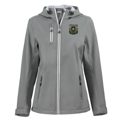 tc-titans-cross-country-insignia-clique-womens-eco-stretch-softshell-jacket — Slate — Front — source sha256 f5c92998519f265a591b82df96cf24923e86cf6bc00832a4d6ce3edc0e6eae50 — Color position 2