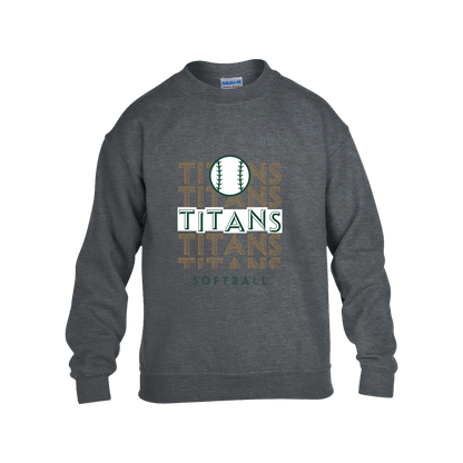 tc-titans-echo-highlight-2-gildan-kids-heavy-blend-fleece-crew — Dark Heather — Front — source sha256 0c419c20cbefcbf9da37904a674f062f7bb256def07512f4a932f0f016af1e89 — Color position 2