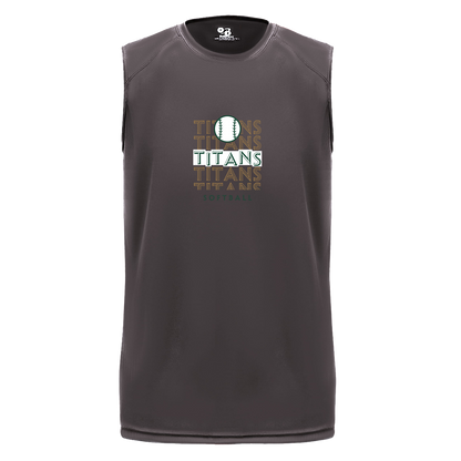 tc-titans-echo-highlight-2-badger-b-core-sleeveless-performance-tee — Graphite — Front — source sha256 43652c4e9baef50341bc579c96ac25e07b8fd4e1c5abb706279527d7baca5625 — Color position 2