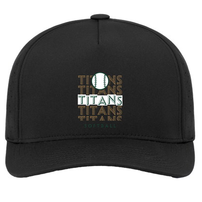 tc-titans-echo-highlight-2-pacific-headwear-weekender-perforated-snapback-cap — Black — Front — source sha256 4f98558b6c9175f681b60b2c18f366637b66e602b98c7ef8ea91d49fe5dc8deb — Color position 2