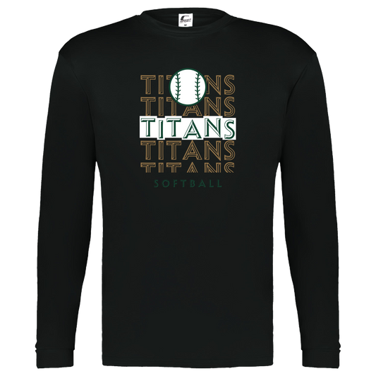 tc-titans-echo-highlight-2-c2-kids-performance-long-sleeve-tee — Black — Front — source sha256 569d6d661ca0136de7872c97abb6316bcd25f16a0075943bf1dd68715d566ec2 — Color position 1