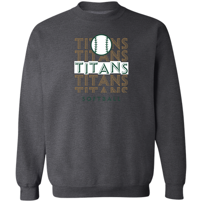 tc-titans-echo-highlight-2-gildan-crewneck-pullover-sweatshirt — Dark Heather — Front — source sha256 5da1ad57a6c456c9045f0619732af30cd5f493864a490eec99f239dd983a94cd — Color position 6