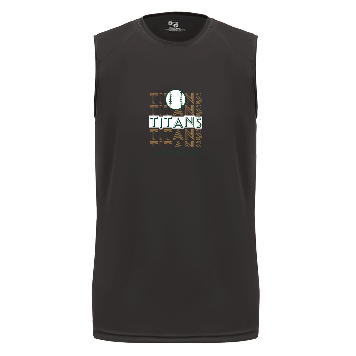 tc-titans-echo-highlight-2-badger-b-core-sleeveless-performance-tee — Black — Front — source sha256 7f03b0db763ba07b84e934afc9102f32240e73818434829356383efec925df4a — Color position 1