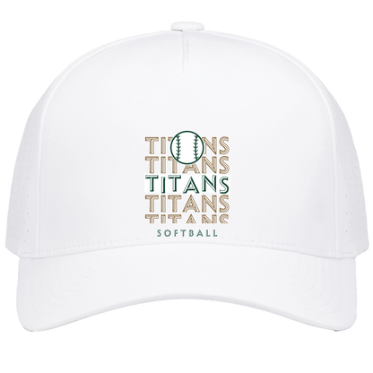 tc-titans-echo-highlight-2-pacific-headwear-weekender-perforated-snapback-cap — White — Front — source sha256 99bf6930ff5e09888a5e5c1c5b7bb09aa87cdf37ef944ee9882071442878aa40 — Color position 6