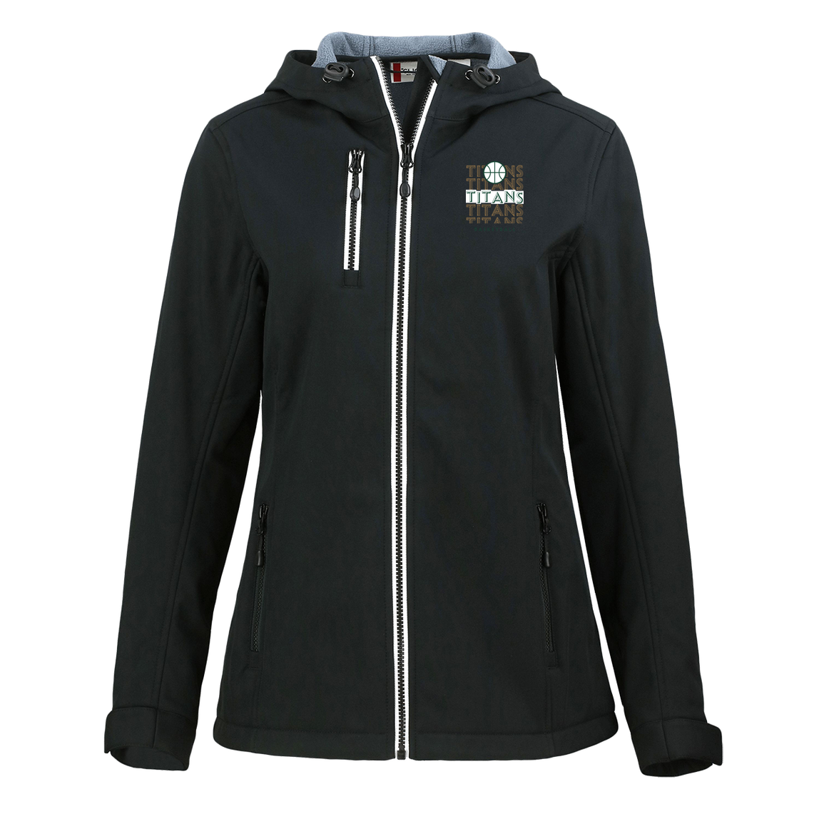 tc-titans-echo-highlight-clique-womens-eco-stretch-softshell-jacket — Black — Front — source sha256 334b5ab08b96904727929579fd6aacc946acbedd4aaaca464271340e1a751788 — Color position 1