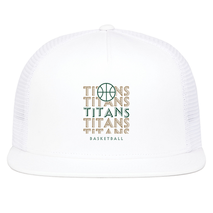 tc-titans-echo-highlight-pacific-headwear-d-series-5-panel-trucker-snapback-cap — White — Front — source sha256 4a5eb1ed2a7dc06740a09f17af4f0209215b21d3c24a057dfe4c32d7202e1be5 — Color position 5