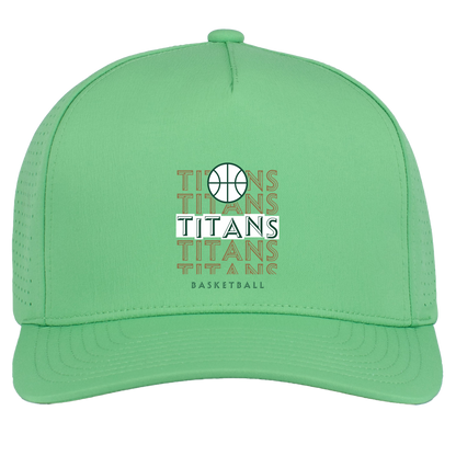 tc-titans-echo-highlight-pacific-headwear-weekender-perforated-snapback-cap — Green — Front — source sha256 5a77ef24876ad706ff87c0d40c1fbfab39f93a214c2fdb0b6ab5ff3e980671c2 — Color position 8