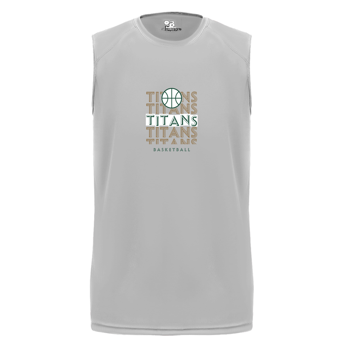 tc-titans-echo-highlight-badger-b-core-sleeveless-performance-tee — Silver — Front — source sha256 7acc9d18d72619ccef0ff85e8db927ade81f08a92a926668ac8bbb348c441e5b — Color position 3