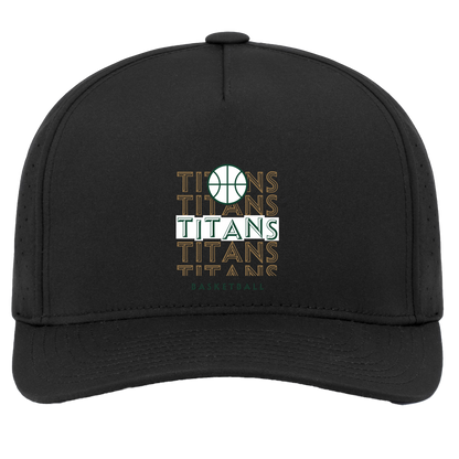 tc-titans-echo-highlight-pacific-headwear-weekender-perforated-snapback-cap — Black — Front — source sha256 c90dbc3c765fb919c1c09250b375c9caa6066baa94d63a3a0e5c941d530b4004 — Color position 2