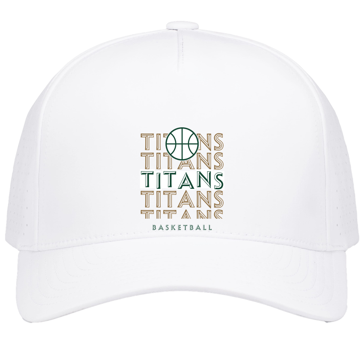tc-titans-echo-highlight-pacific-headwear-weekender-perforated-snapback-cap — White — Front — source sha256 cdb8109ecfeee5adce7da5073cc5e0cffa2f28fe832d2be1ee7339be0adf5689 — Color position 6