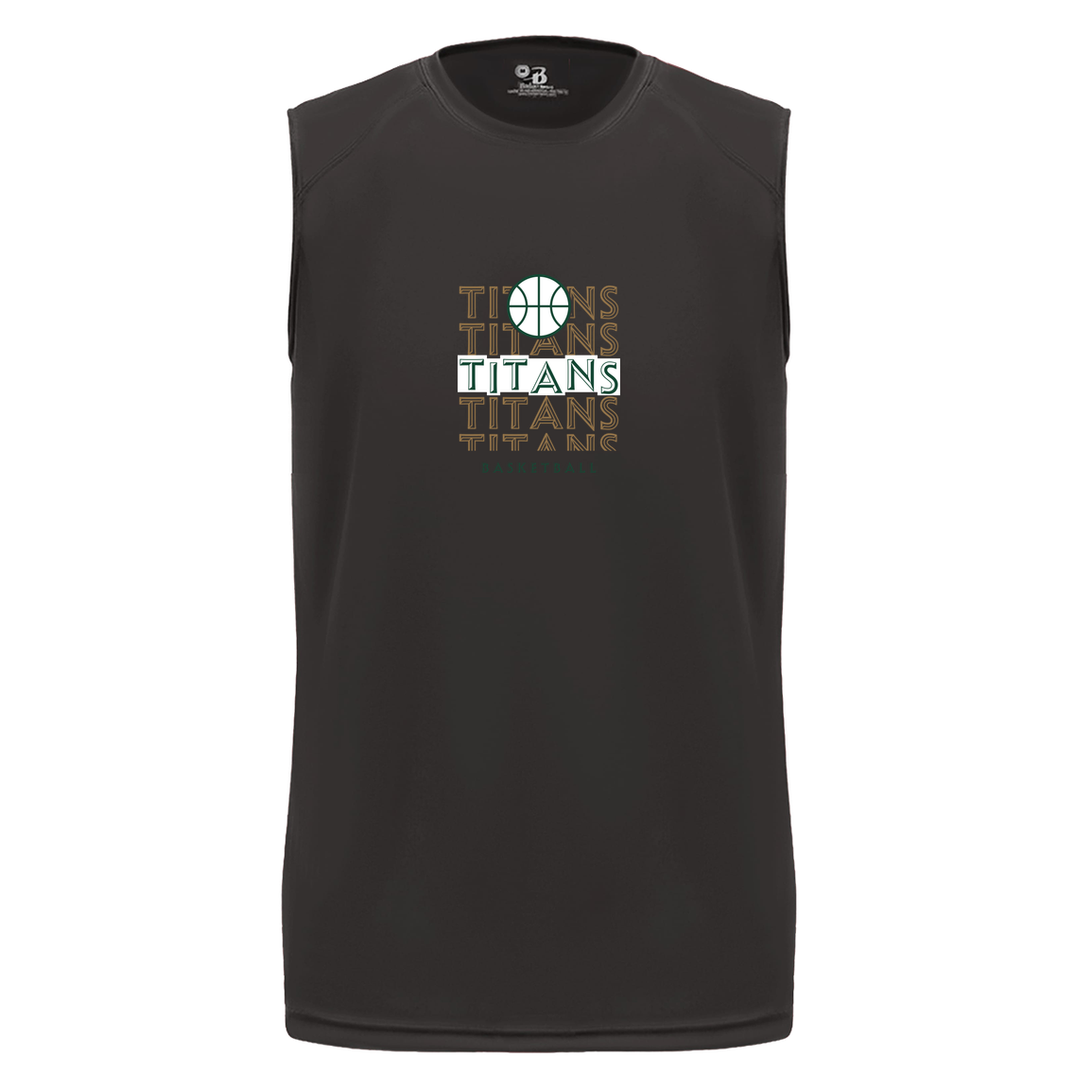 tc-titans-echo-highlight-badger-b-core-sleeveless-performance-tee — Black — Front — source sha256 e0e046840adf701668c8bb616bdcf36bc99bb84de14ebfe305973cc8b8549ddf — Color position 1