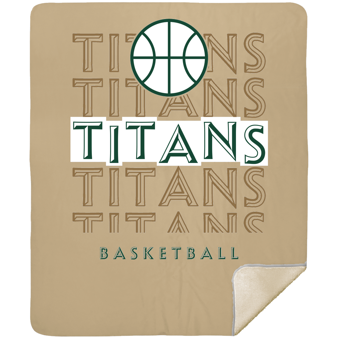 tc-titans-echo-highlight-mshm-premium-sherpa-blanket-50x60 — Tan — Front — source sha256 f55f87f58d495aa2917ff858b7f1f630016311e1eff45b5277efec3326524fc4 — Color position 5