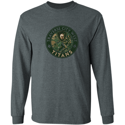 tc-titans-football-breakaway-gildan-ls-t-shirt-5-3-oz — Dark Heather — Front — source sha256 28493d326c2a52e9341a900641ff8815a021d6c5b0a9ebbbfefbfc6a775f67ed — Color position 2