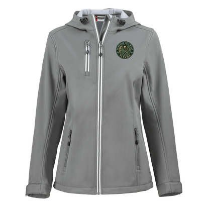 tc-titans-football-breakaway-clique-womens-eco-stretch-softshell-jacket — Slate — Front — source sha256 fed1cf8da7f7dc8ea9a086184bb7e168e7ad2b3b486cf844d040f6842efcb815 — Color position 2