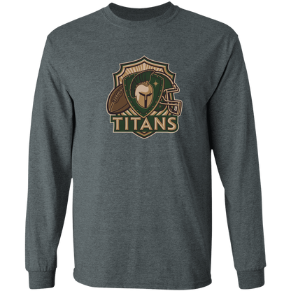 tc-titans-football-crest-v2-gildan-ls-t-shirt-5-3-oz — Dark Heather — Front — source sha256 1fc4cb7d8054c1d648b484df551b1893eec4853ddd4e8d83eca641bf8ae4a354 — Color position 2