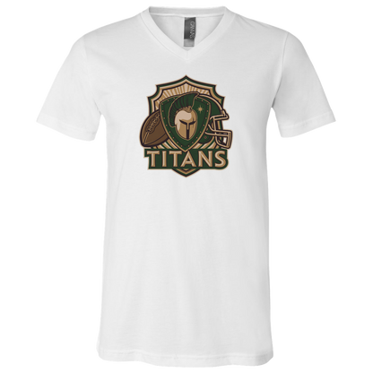 tc-titans-football-crest-v2-bella-canvas-unisex-jersey-ss-v-neck-t-shirt — White — Front — source sha256 2fb518e5572e5329401967aae3b77077f8474610aabeec6b0609a991a3e85687 — Color position 1