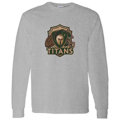 tc-titans-football-crest-v2-gildan-ls-t-shirt-5-3-oz — Sport Grey — Front — source sha256 48d6682cc9bcfba5a96619c04d3a2416a038f61e8c9041e730dfe28d090578a9 — Color position 5