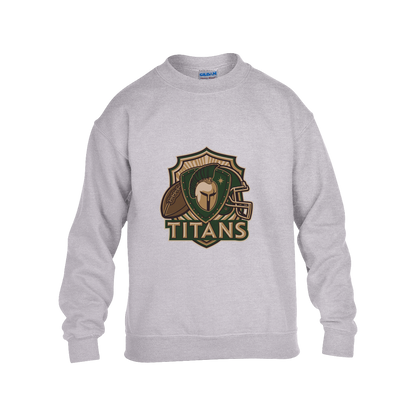 tc-titans-football-crest-v2-gildan-kids-heavy-blend-fleece-crew — Grey — Front — source sha256 736b3917160fc9d7e62a550e7c78b1217420074f49242a6bd6000d4e05df7a78 — Color position 3