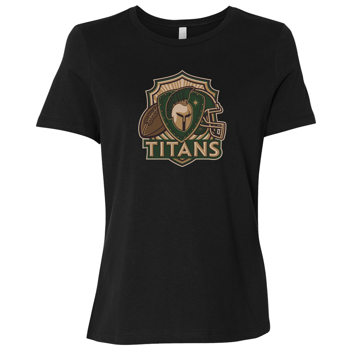 tc-titans-football-crest-v2-bella-canvas-ladies-relaxed-jersey-short-sleeve-t-shirt — Black — Front — source sha256 753b79c5282750f93d791316574d6233e8e43bf44864b9be98ea387fb1089271 — Color position 5