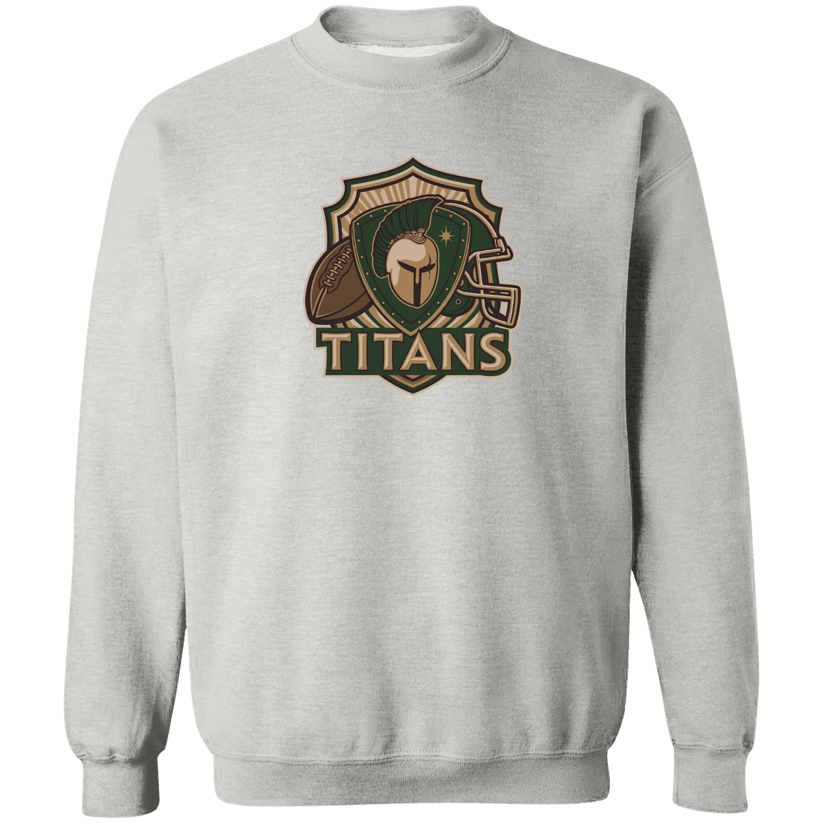 tc-titans-football-crest-v2-gildan-crewneck-pullover-sweatshirt — Ash — Front — source sha256 78d3fa144883cb7e57f38e7e72c1404edc3ae0e7d709c01b298104f219e221f6 — Color position 2