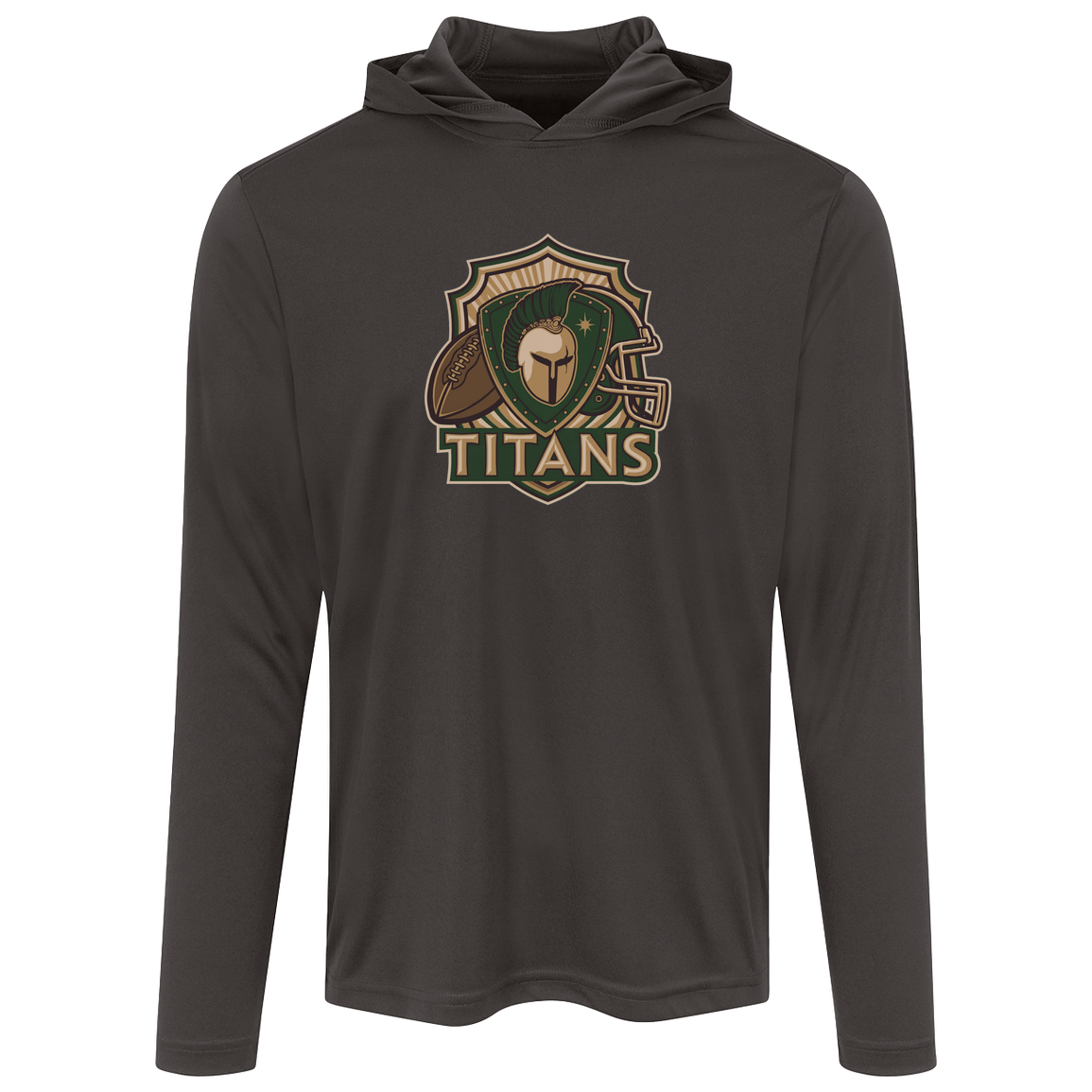tc-titans-football-crest-v2-sport-tek-mens-competitor-hooded-tee — Iron Grey — Front — source sha256 9559d93c5153074b98bc96b71b5016fea6f2e959c1768f71be3c0cedd381b010 — Color position 2