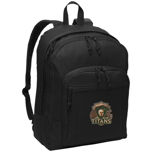 tc-titans-football-crest-v2-port-authority-basic-backpack — Black — Front — source sha256 a83299b423bcbd4e07034a49d2a61c624b3edbbd6ba8591208051f636215d1b6 — Color position 1
