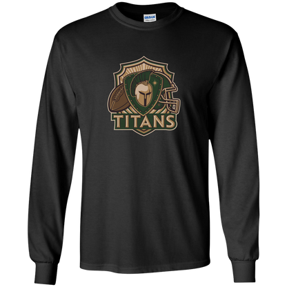 tc-titans-football-crest-v2-gildan-youth-ls-t-shirt — Black — Front — source sha256 a889f921b268e4ce4079b70d2d078861e5ea6378d608149bef332e009a4cfce3 — Color position 3