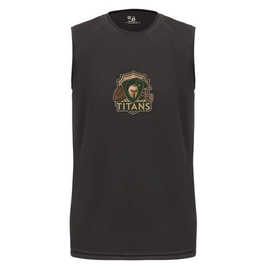 tc-titans-football-crest-v2-badger-b-core-sleeveless-performance-tee — Black — Front — source sha256 c24e9b24ba0225ce48d3e0e98a1843a078cce19c654b23be86846a10aa1cef06 — Color position 1