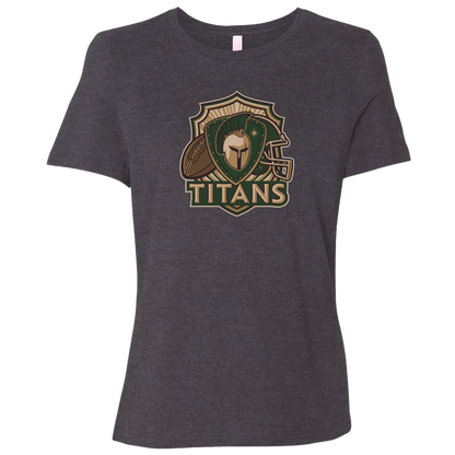 tc-titans-football-crest-v2-bella-canvas-ladies-relaxed-jersey-short-sleeve-t-shirt — Dark Grey Heather — Front — source sha256 d594560f1c3df6c0888e3cb27221ed2387a5fa9ef4b2243df001465a07d3e648 — Color position 6