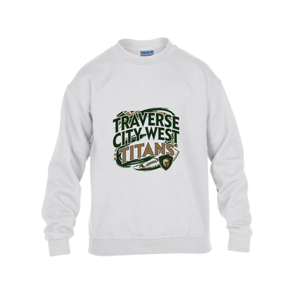 tc-titans-football-graphic-gildan-kids-heavy-blend-fleece-crew — White — Front — source sha256 0b9bfead920a99527fc8018e8825b782313fe41e0812036bbd39c6e18a62c954 — Color position 4