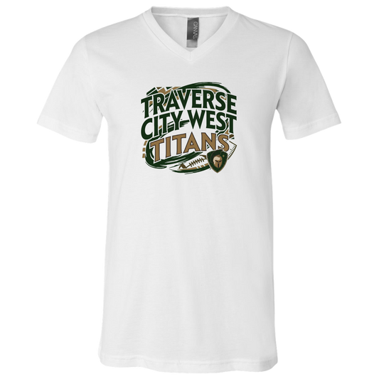 tc-titans-football-graphic-bella-canvas-unisex-jersey-ss-v-neck-t-shirt — White — Front — source sha256 5d4c325c3620f0806f69d9fe652df3a063ba017d39d3e8896b0cad6796be9077 — Color position 1