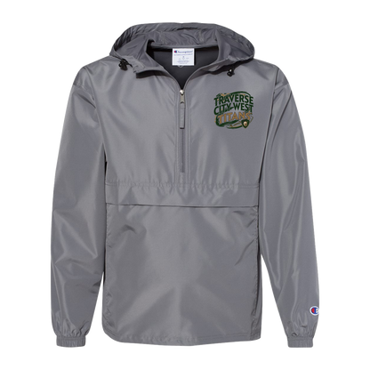 tc-titans-football-graphic-champion-unisex-packable-anorak-jacket — Graphite — Front — source sha256 6594bdf0a09beabbd2c7582feb312a98a7db3bc9f0b2cead6d66000ab90afb98 — Color position 2