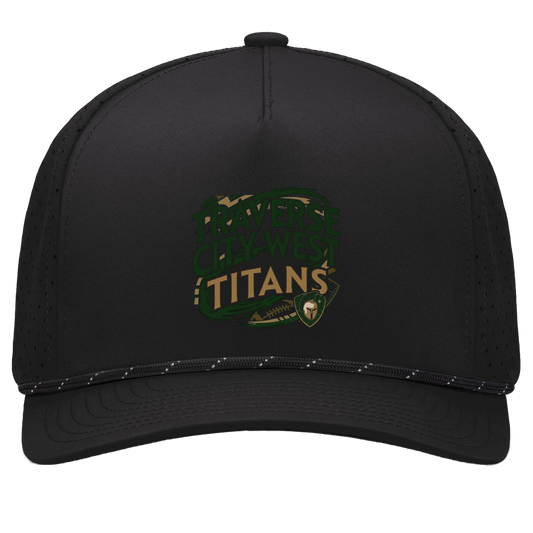 tc-titans-football-graphic-pacific-headwear-weekender-perforated-snapback-cap — Black/Black — Front — source sha256 6eedc0dfebee431309f004500c5eb4ad2e6268dccf3a26e401eab17f4090eb6f — Color position 1