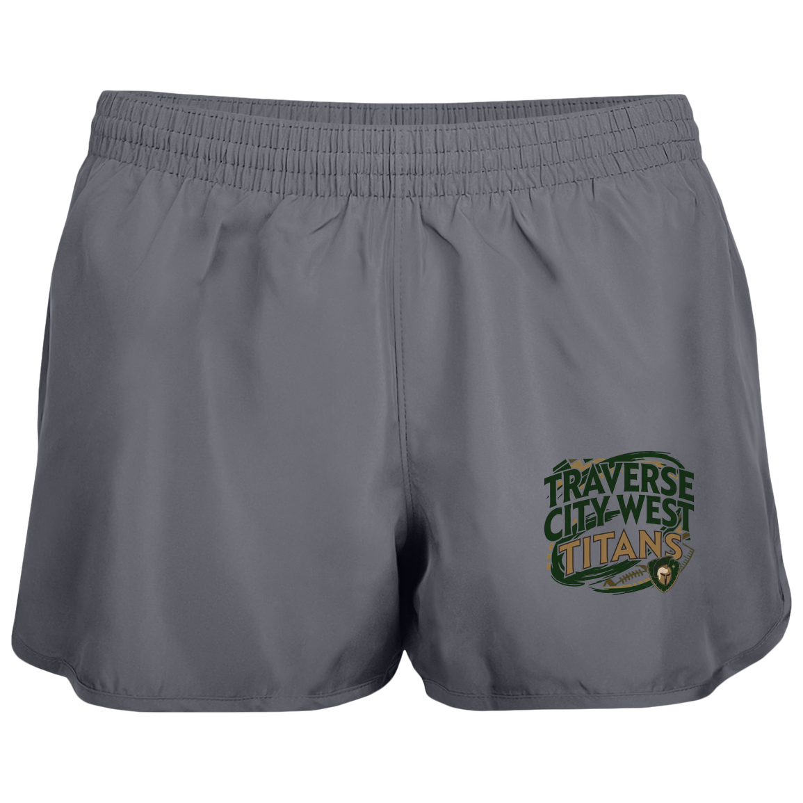 tc-titans-football-graphic-augusta-ladies-wayfarer-running-shorts — Graphite — Front — source sha256 78d54f8fbfc285e4becd2df37aaf7a9257b5bb75f8cd657af5c878fdc177d8c4 — Color position 2