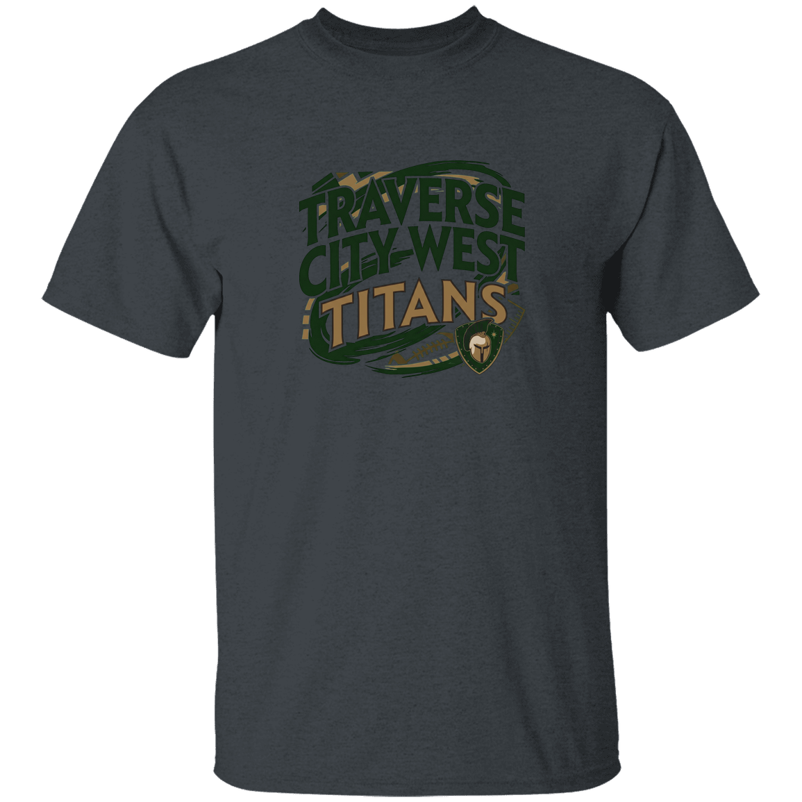 tc-titans-football-graphic-gildan-youth-5-3-oz-100-cotton-t-shirt — Dark Heather — Front — source sha256 79967c33764a04e0f3942f880a19e9b7a1e2149ab575de857ea8c71a5e750815 — Color position 4