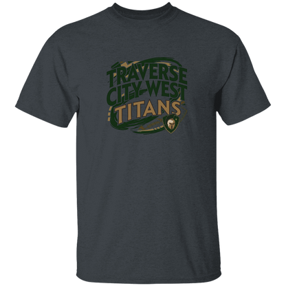 tc-titans-football-graphic-gildan-youth-5-3-oz-100-cotton-t-shirt — Dark Heather — Front — source sha256 79967c33764a04e0f3942f880a19e9b7a1e2149ab575de857ea8c71a5e750815 — Color position 4