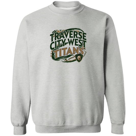 tc-titans-football-graphic-gildan-crewneck-pullover-sweatshirt — Sport Grey — Front — source sha256 aef7310f56b4017ee3c6e1c0a23e7a377722a9596ce3d89123eebe651bf41e51 — Color position 1