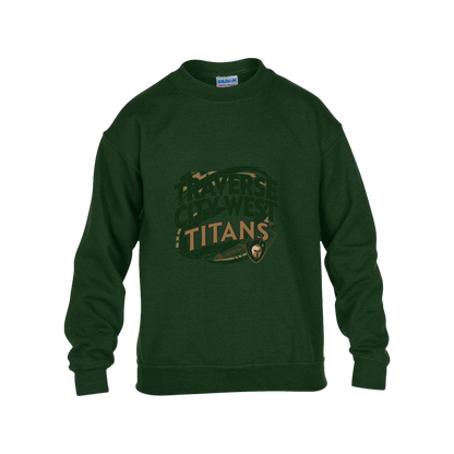 tc-titans-football-graphic-gildan-kids-heavy-blend-fleece-crew — Forest Green — Front — source sha256 c6e3131988841372638ef39ff5abe51bd6be88726966be5931f00f368ae5a26d — Color position 5