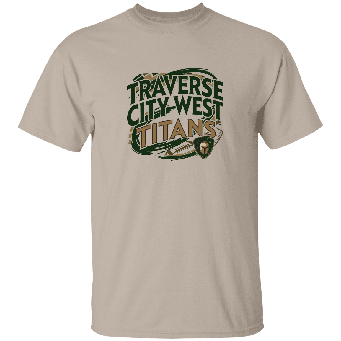 tc-titans-football-graphic-gildan-5-3-oz-t-shirt — Sand — Front — source sha256 d801668991cff607070ed81f33ac1fe0e4ea03d8fe9cc4adb8b45d375cabb520 — Color position 1